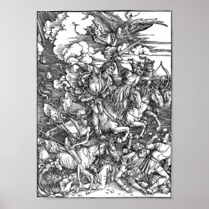 De fyra hästarna Poster