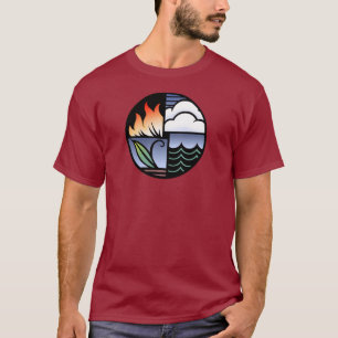 de fyra inslagen t-shirt