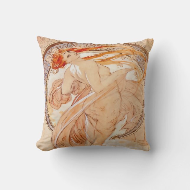 De fyra konturerna - Dance, Art nouveau Kudde (Framsida)