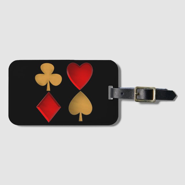 De fyra kostym bagagebricka (Framsida horisontal)