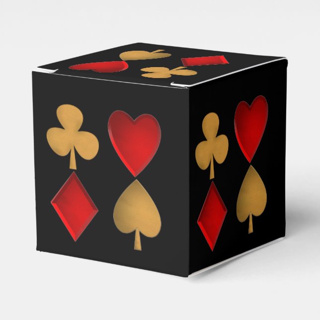 De fyra kostym presentaskar (Framsidan Sidan)