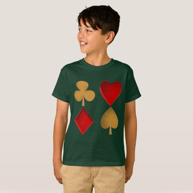 De fyra kostym t shirt (Hel framsida)