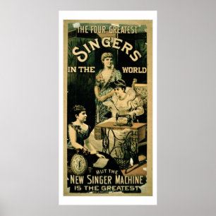 'De fyra mest underbara sångarna i världen, men Poster