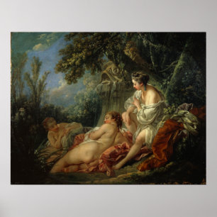 De fyra säsongerna sommar - François Boucher Poster