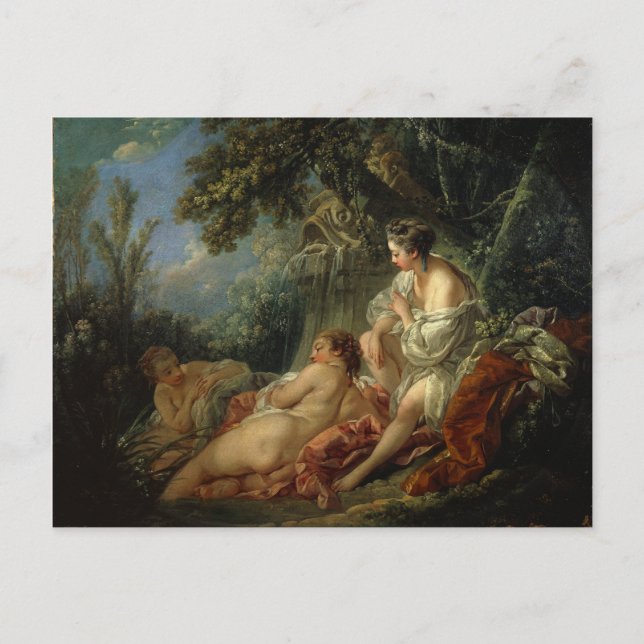 De fyra säsongerna, sommaren - François Boucher Vykort (Framsida)