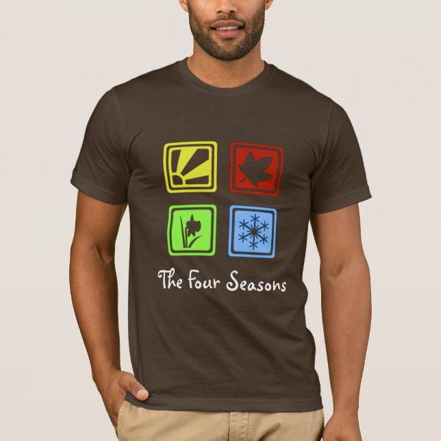 De fyra säsongerna tee shirt (Framsida)