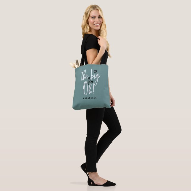 De fyra stora! 40:e födelsedagspartiets favoritgåv tygkasse (På modell)