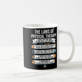 De fysiska terapilagarna kaffemugg
