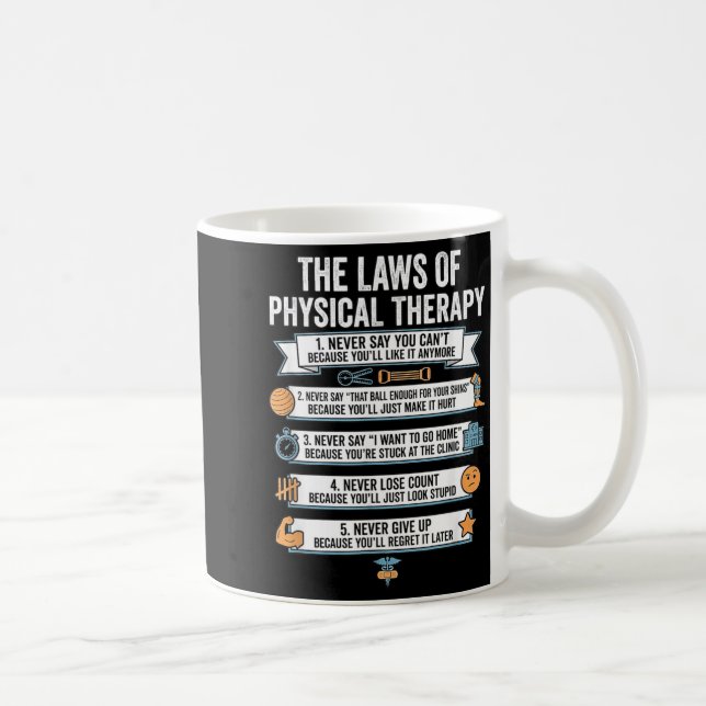 De fysiska terapilagarna kaffemugg (Höger)