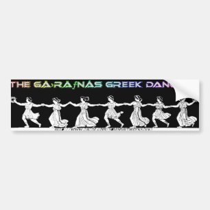 "De GÄ›rănÅs grekiska dansare" Bildekal