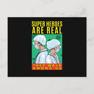 De går bland oss vykort