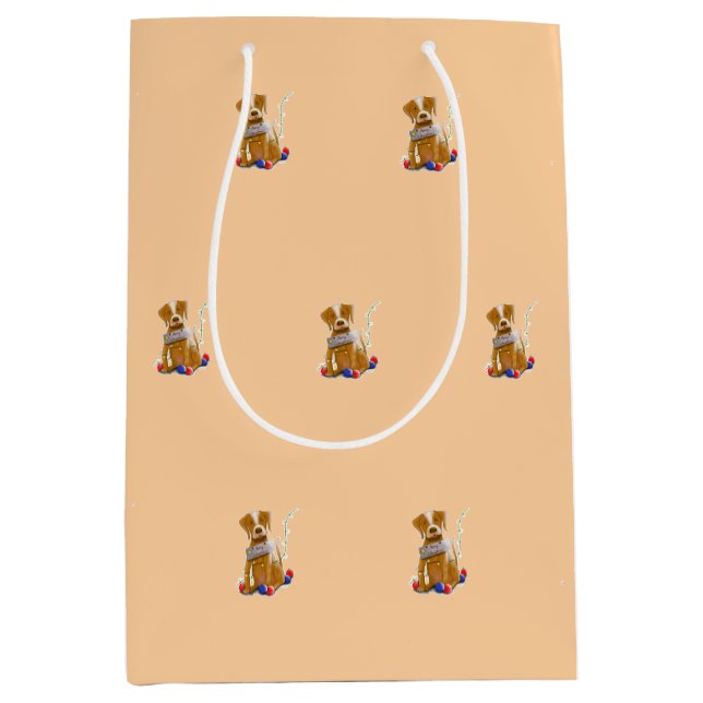DE/GB Geschenktüte Hund/Gift bag dog (Framsidan)