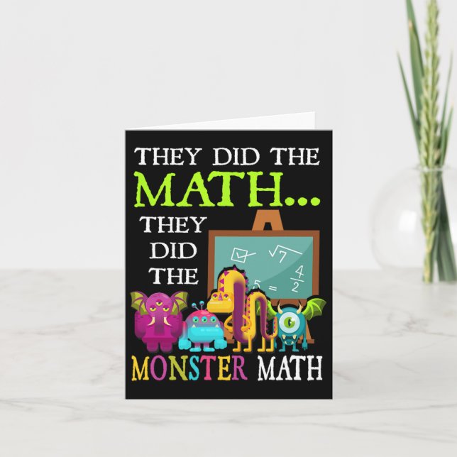 De Gjorde Matten De Gjorde Monster Matten Roligt  Kort (Framsida)