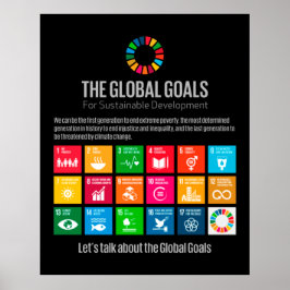 De globala målen Poster