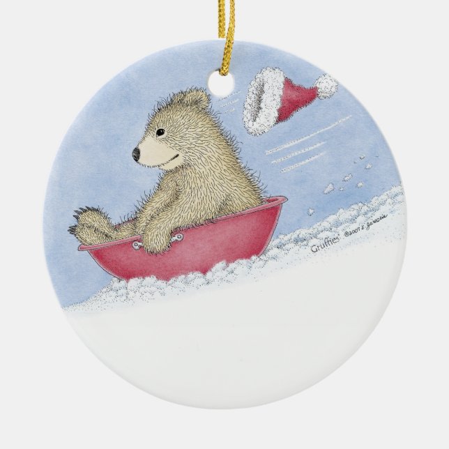 De Gruffies® prydnadarna Julgransprydnad Keramik (Framsidan)