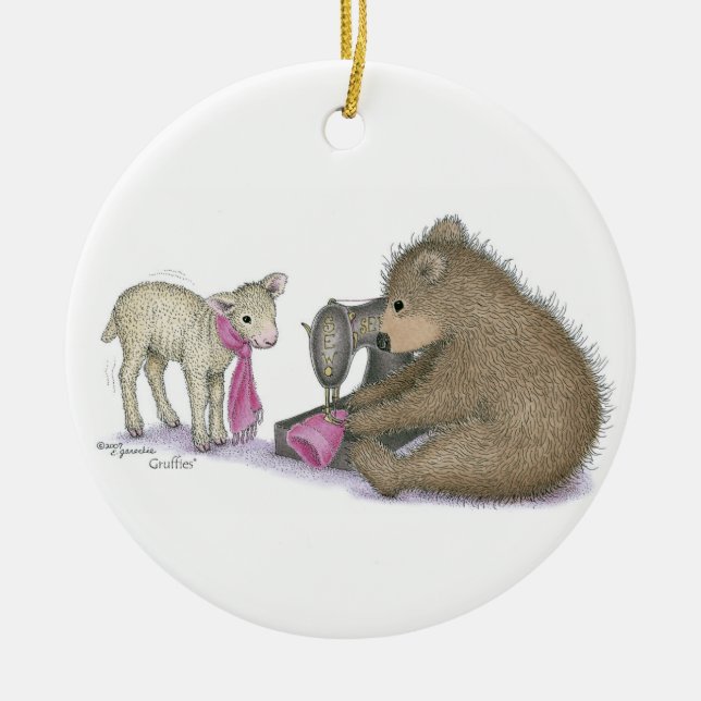 De Gruffies® prydnadarna Julgransprydnad Keramik (Framsidan)