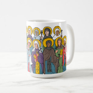 De gudomliga skulderna kaffemugg