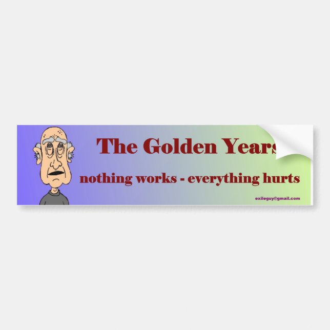 de guld- åren… bildekal (Framsidan)