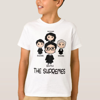 De gulliga SUPREMES-högsta domstolenrättvisa RBG T Shirt