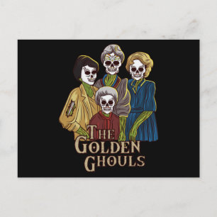 De Gyldiga Gasten Roligt Halloween Skräck Män Kvin Vykort