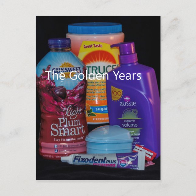 De gyllene åren vykort (Framsida)