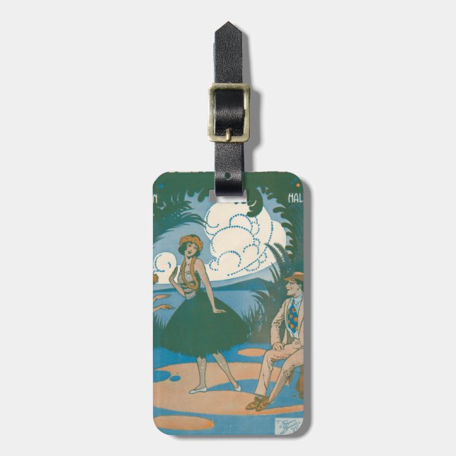 De ha på sig `-Em Higher i Hawaii Bagagebricka (Vertikal Framsida)