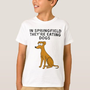 De håller på att debattera Hundar Trump Kamala Har T Shirt
