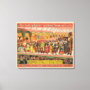 De hänsynslösa föreställningarna om fysiska fenome canvastryck