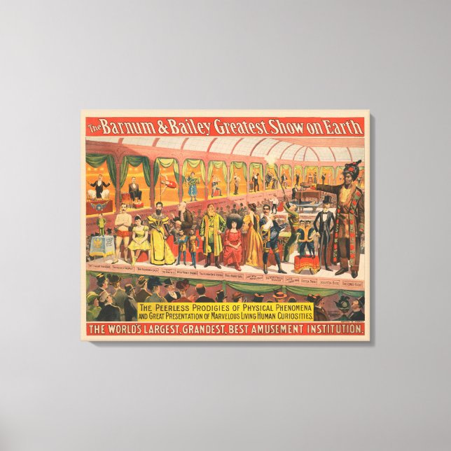 De hänsynslösa föreställningarna om fysiska fenome canvastryck (Framsida)