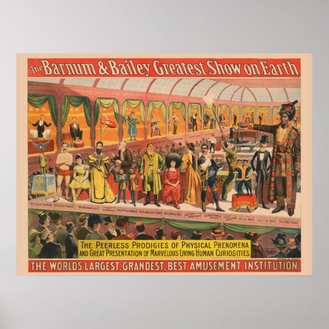 De hänsynslösa föreställningarna om fysiska fenome poster (Framsidan)