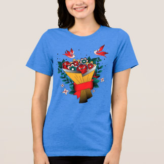De här blommorna är till er kvinnor klassiska t shirt