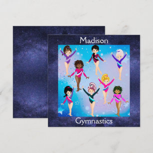 De här gymnasterna ser ut som oss kort