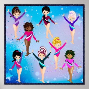 De här gymnasterna ser ut som oss poster