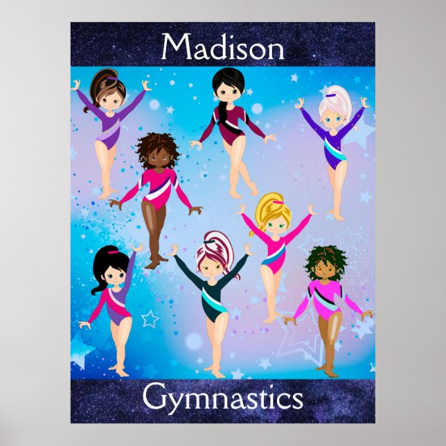 De här gymnasterna ser ut som oss poster (Framsidan)