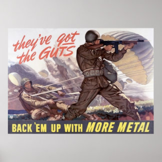De har har sinnena: backa upp dem med mer metall poster