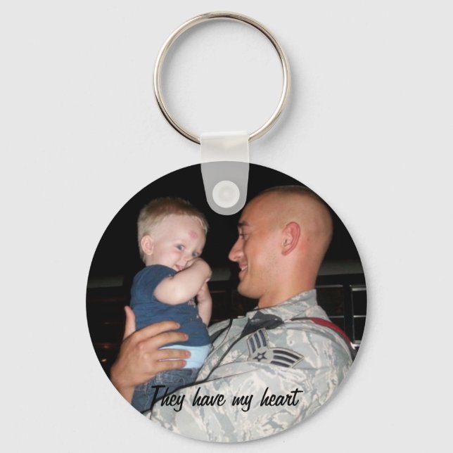 De har mitt hjärta. nyckelring (Framsida)