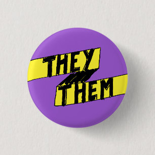 De har Pronoun Button Nonbinary Knapp