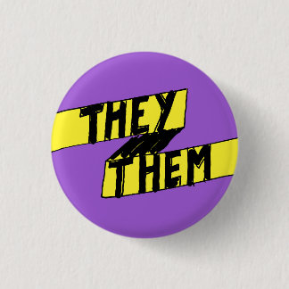 De har Pronoun Button Nonbinary Knapp
