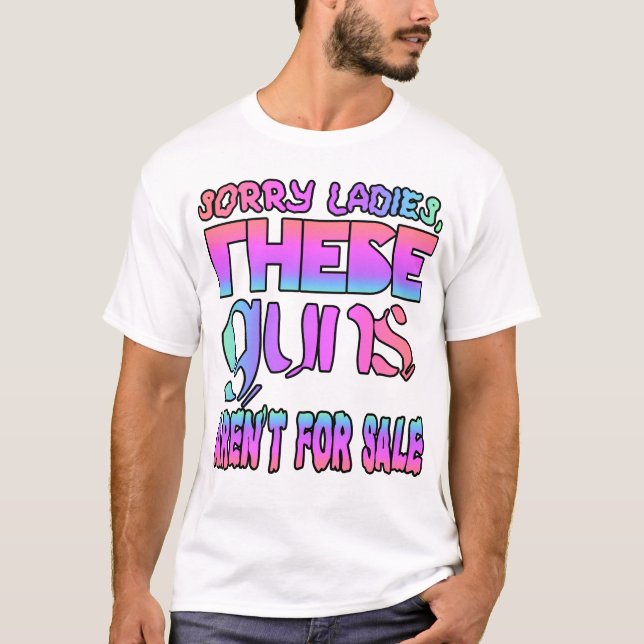 De här vapnen är inte till salu, dam. tee shirt (Framsida)