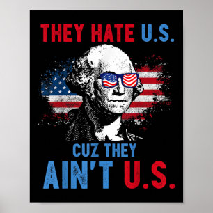 De hatar oss Cuz.. de ger oss USA Independence day Poster