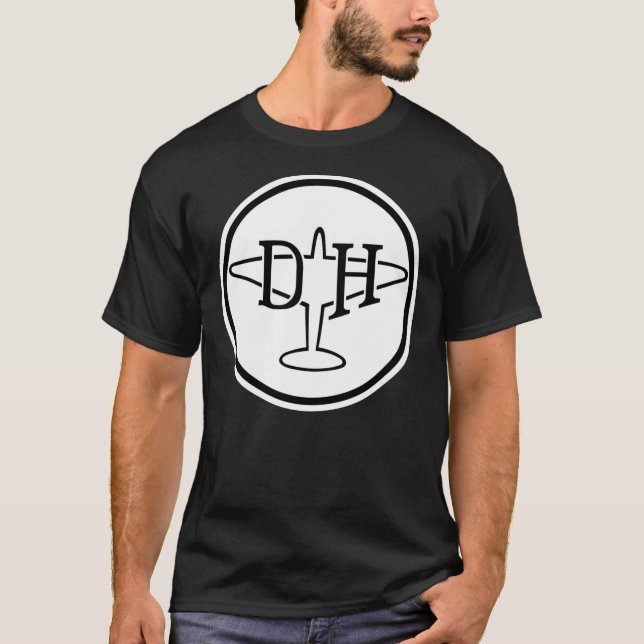 de Havilland Aircraft Company Logotyp Essential T- T Shirt (Framsida)