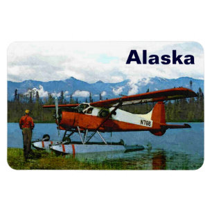 De Havilland Bäver Floatplane Magnet