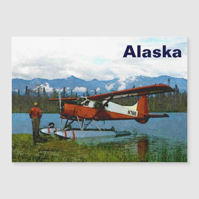 De Havilland Beaver Floatplan - Alaska (Framsida)