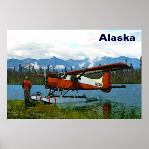 De Havilland Beaver Floatplan Poster