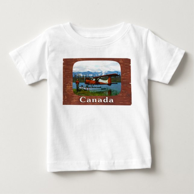De Havilland Beaver Floatplan Tee Shirt (Framsida)
