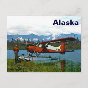 De Havilland Beaver Floatplan Vykort