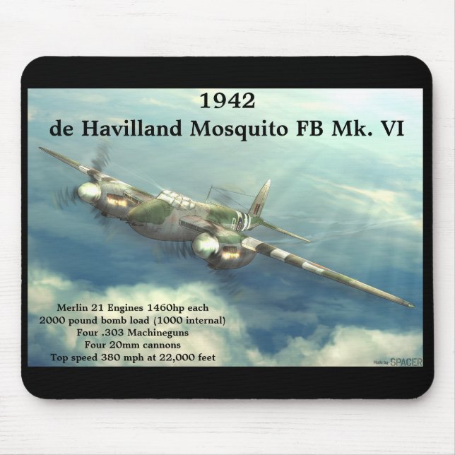 de Havilland Mosquito FB Mk. IV Musmatta (Framsidan)