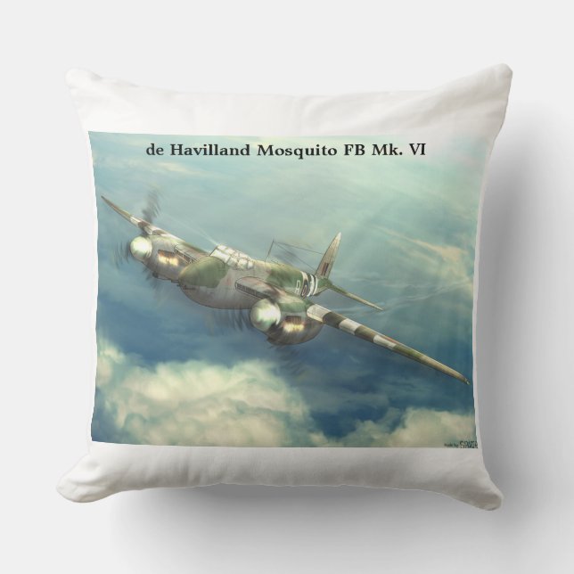de Havilland Mosquito FB Mk. VI DEKORATIV KUDDE (Framsida)