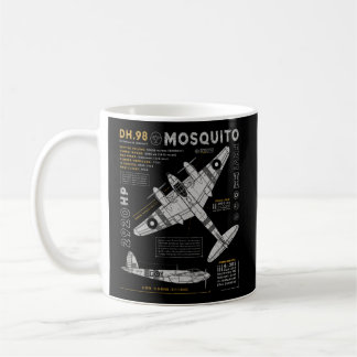 De Havilland Mosquito Fighter Bomber British Ww2 R Kaffemugg