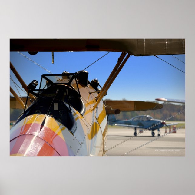 de Havilland Tiger Moth Poster (Framsidan)